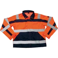Produktbild von MASCOT® - Warnschutzjacke Cameta 07109-860, warnorange/marineblau, Größe 4XL