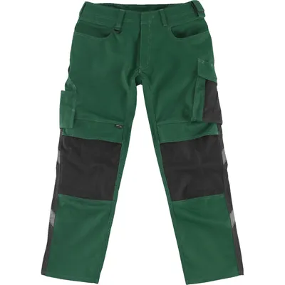 Produktbild von MASCOT® - Berufshose Mannheim 12679-442, grün/schwarz, Größe C52, 90