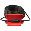 Produktbild von as® Schwabe - Sicherheitsbox, rot, für Stecker + Kupplung Länge 200mm, max. Lei