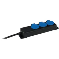 Produktbild von as® Schwabe - 3-fach Verteilersteckdose o.Schalter m.Klappdeckel