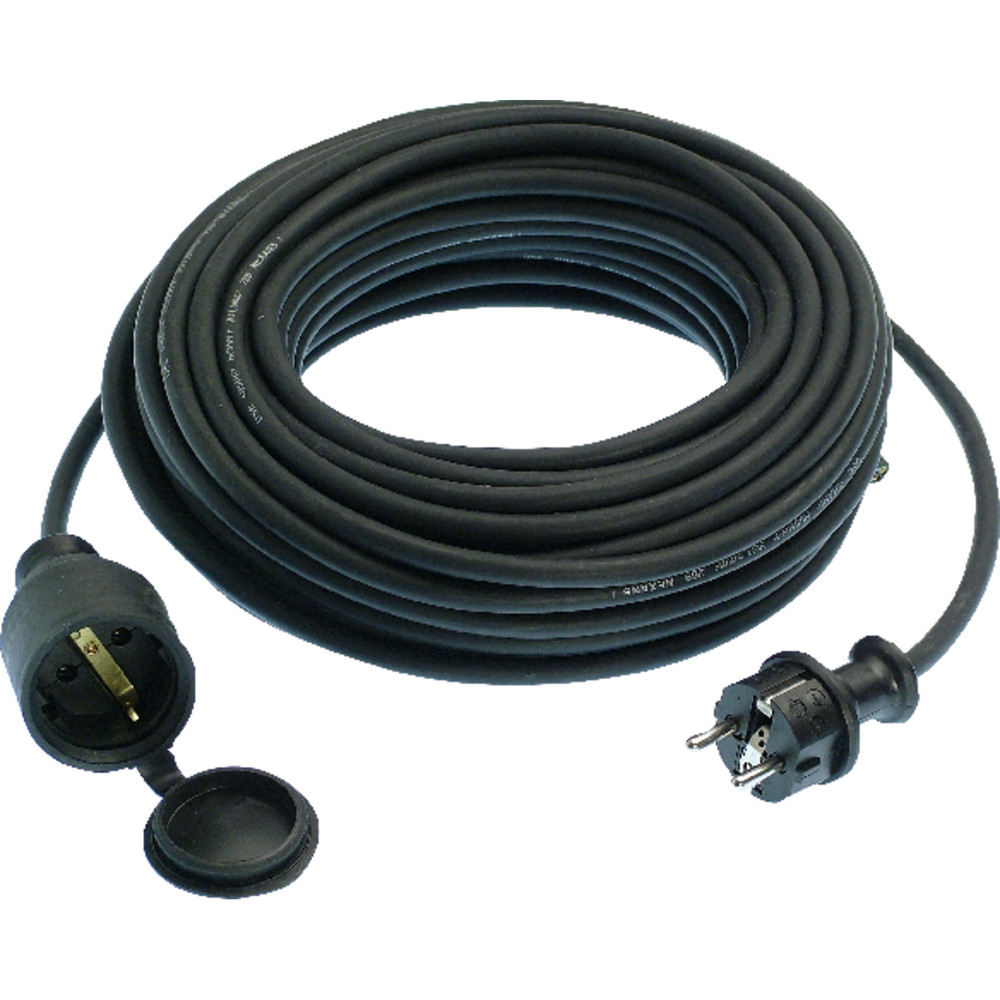 as Schwabe Gummi-Verlängerung 25 m H07RN-F 3G1,5 schwarz Produktbild img1 L