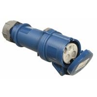 Produktbild von as® Schwabe - CEE-Kupplung 230V/16A, blau, mit Klappdeckel