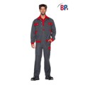 Produktbild von BP® - Arbeitsjacke 1454 720 dunkelgrau/rot, Größe 64/66