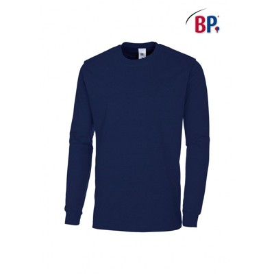 Langarmshirt für Sie & Ihn 1620 171 nachtblau, Größe XL