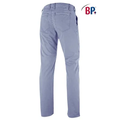 Produktbild von BP® - Chinohose für Herren 1735 930 blau/weiß Pepita, Größe 56l