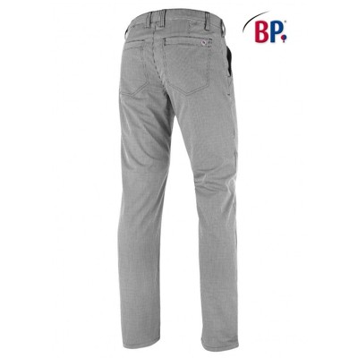 Produktbild von BP® - Chinohose für Herren 1735 930 schwarz/weiß Pepita, Größe 54s