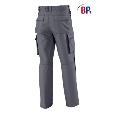 Produktbild von BP® - Arbeitshose 1788 555 dunkelgrau/schwarz, Größe 60n