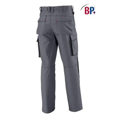 Produktbild von BP® - Arbeitshose 1788 555 dunkelgrau/schwarz, Größe 48s