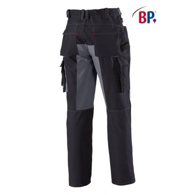 Produktbild von BP® - Arbeitshose 1789 555 schwarz/dunkelgrau, Größe 54l