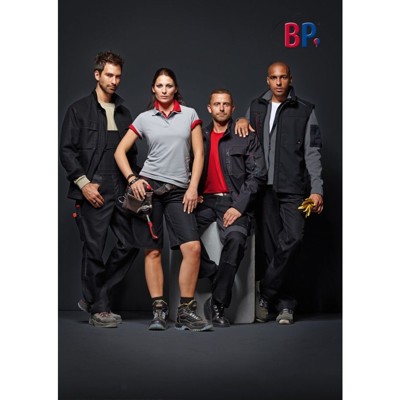 Produktbild von BP® - Arbeitshose 1789 555 schwarz/dunkelgrau, Größe 54l