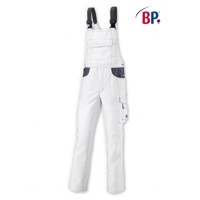 Produktbild von BP® - Latzhose 1790 555 weiß/dunkelgrau, Größe 46n