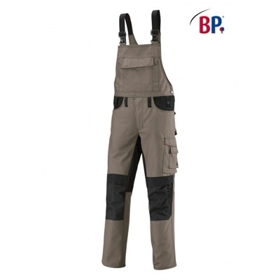 Produktbild von BP® - Latzhose 1791 555 walnuss/schwarz, Größe 56n