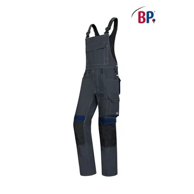 Produktbild von BP® - Latzhose 1802 720 anthrazit/nachtblau, Größe 62n