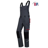 Produktbild von BP® - Latzhose 1804 720 anthrazit/rot, Größe 46n