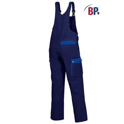 Produktbild von BP® - Latzhose 1844 720 dunkelblau/königsblau, Größe 25