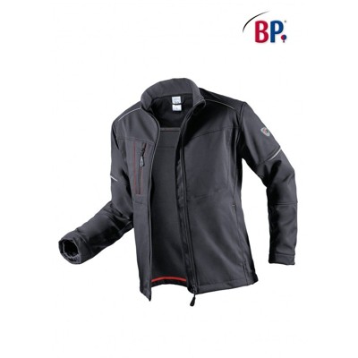 Produktbild von BP® - Softshelljacke für Herren 1868 572 anthrazit, Größe S
