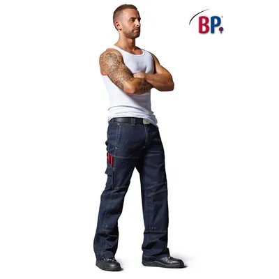 Produktbild von BP® - Arbeitshose 1888 38 deep blue, stone, Größe 26