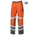 Produktbild von BP® - Warnschutzhose 2010 845 warnorange/dunkelgrau, Größe 52l