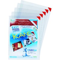 Produktbild von tarifold - Sichthülle selbstklebend A4 mit magnetischer Schliessung, 5 Stück