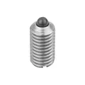 Produktbild von KIPP - FEDERNDES DRUCKSTÜCK STANDARD FEDERKRAFT M06 L=14, EDELSTAHL, KOMP:BOLZE