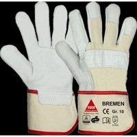 Produktbild von Hase Safety Gloves - Lederhandschuh BREMEN, Kat. II, Größe 10, 12 Paar