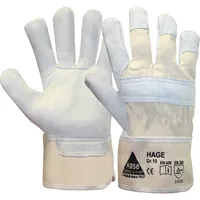 Hase Safety Gloves Mechanischer Lederhandschuh, Kat. II, beige, Größe 10 Produktbild