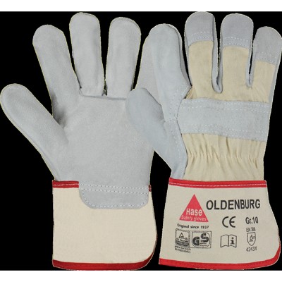 Produktbild von Hase Safety Gloves - Universalhandschuh Oldenburg, Kat. II, weiß, Größe 10