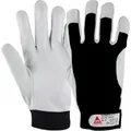 Hase Safety Gloves Mechanischer Lederhandschuh Power Grip II, Kat. II, grau Produktbild