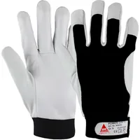 Hase Safety Gloves Mechanischer Lederhandschuh Power Grip II, Kat. II, grau Produktbild