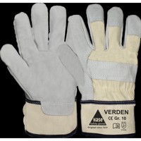 Produktbild von Hase Safety Gloves - Montagehandschuh Verden, Kat. II, natur, Größe 10