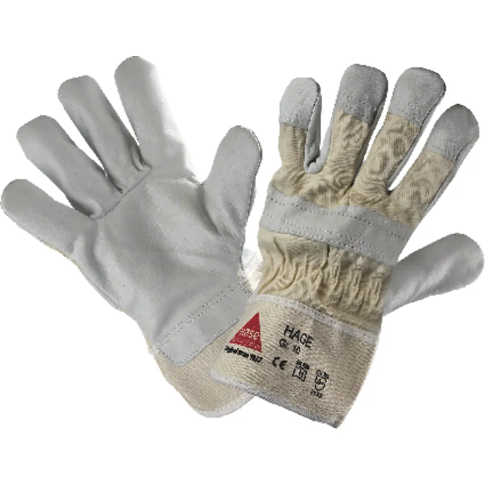 Hase Safety Gloves Mechanischer Lederhandschuh, Kat. II, beige, Größe 10 Produktbild img2 L