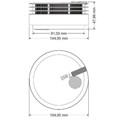 Produktbild von HEKATRON - WB-Stand-Alone-Rauchwarnmelder, Genius Plus-N VE30, weiß seidenmatt