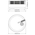 Produktbild von HEKATRON - WB-Stand-Alone-Rauchwarnmelder, Genius Plus-N VE30, weiß seidenmatt