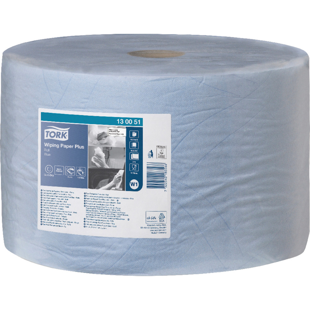TORK® Advance 420 Wischtuch blau 2-lagig Produktbild img1 L