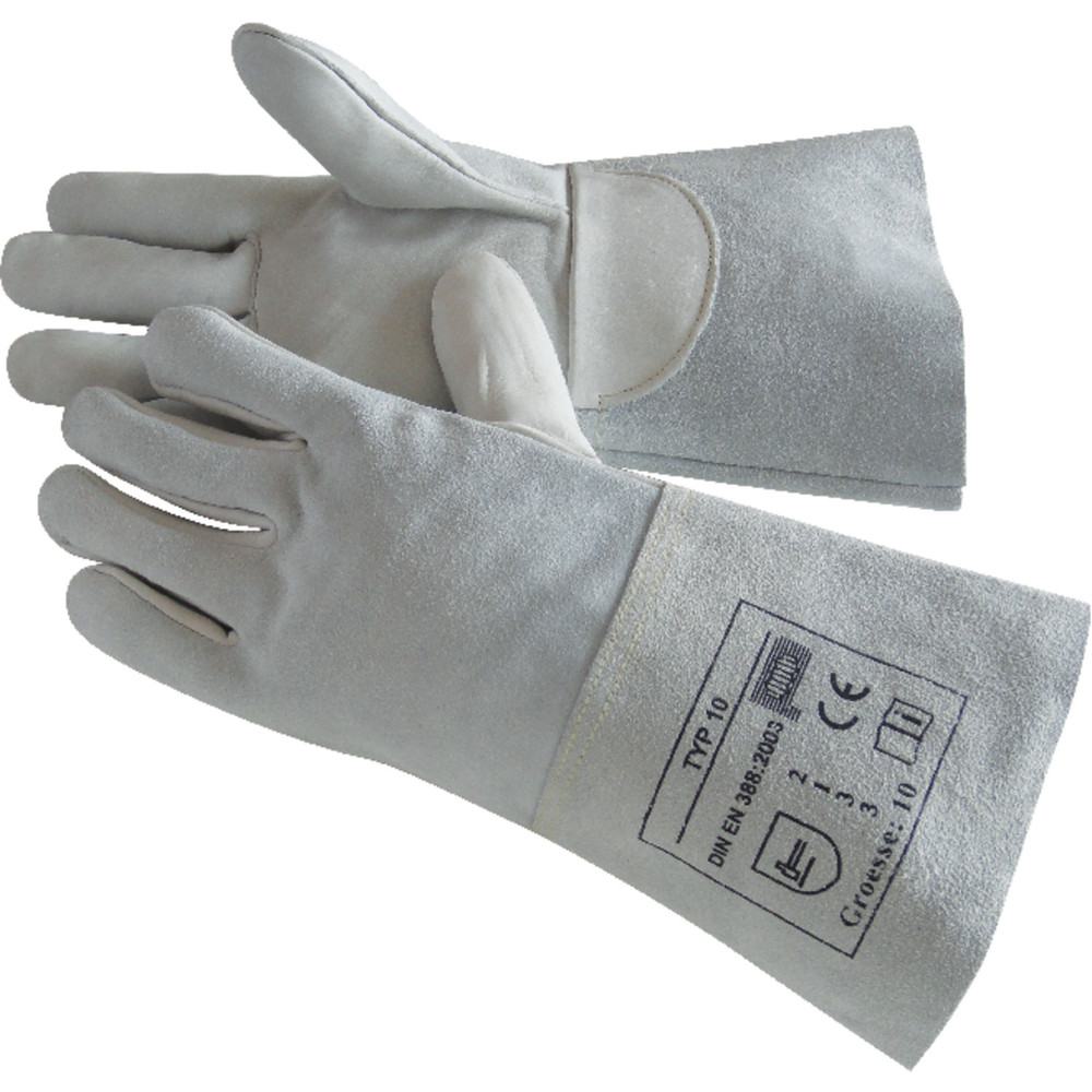 Penkert Schweißerhandschuh MAG 215441, Kat. II, weiß, Größe 10 Produktbild img1 L