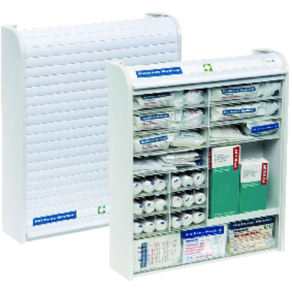 Holthaus Medical Verbandschrank Rollmed mit Rollo, gefüllt,DIN 131 Produktbild img1 L