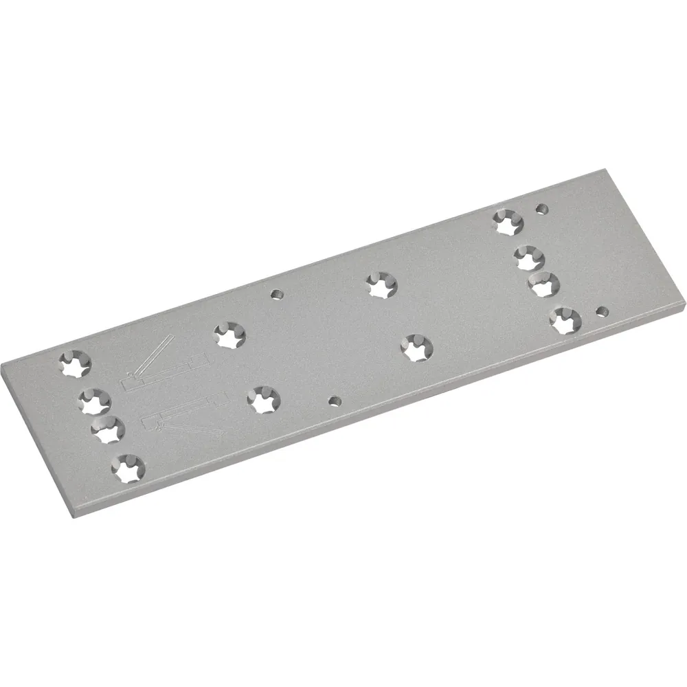 dormakaba Montageplatte TS 73 V, silberfarbig eloxiert Produktbild img1 L
