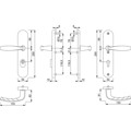 Produktbild von HOPPE® - SI-DRG 1810H/3332ZA/3410,LS ov.,15mm,ES1,ZA/PZ 92/10,F1,TS 66-71