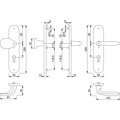 Produktbild von HOPPE® - SI-WSG 86G/3331/3310/1510,LS ov.,12mm,ES1/PZ 92/10,F1,TS 67-72