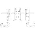 Produktbild von HOPPE® - SI-DRG E138Z/3331/3310,LS ov.,12mm,ES1/PZ 92/10,F69,TS 67-72