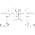 HOPPE® SI-DRG E1430Z/3332ZA/3310,LS ov.,15mm,ES1,ZA/PZ 72/8,F69,TS 42-47 Produktbild img2 S