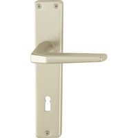 Produktbild von HOPPE® - Drückerlochteil Frankfurt 117L, 8mm,neusilberfarben eloxiert