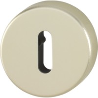 Produktbild von HOPPE® - Schlüsselrosettenpaar 42KVS,rund,BB, 9mm,TS 37-42,F2