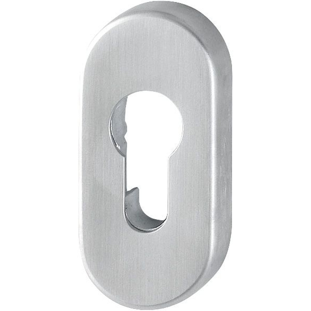 HOPPE® Schlüsselrosette E55S,oval o. No.,PZ, 8mm,F69 Produktbild img1 L
