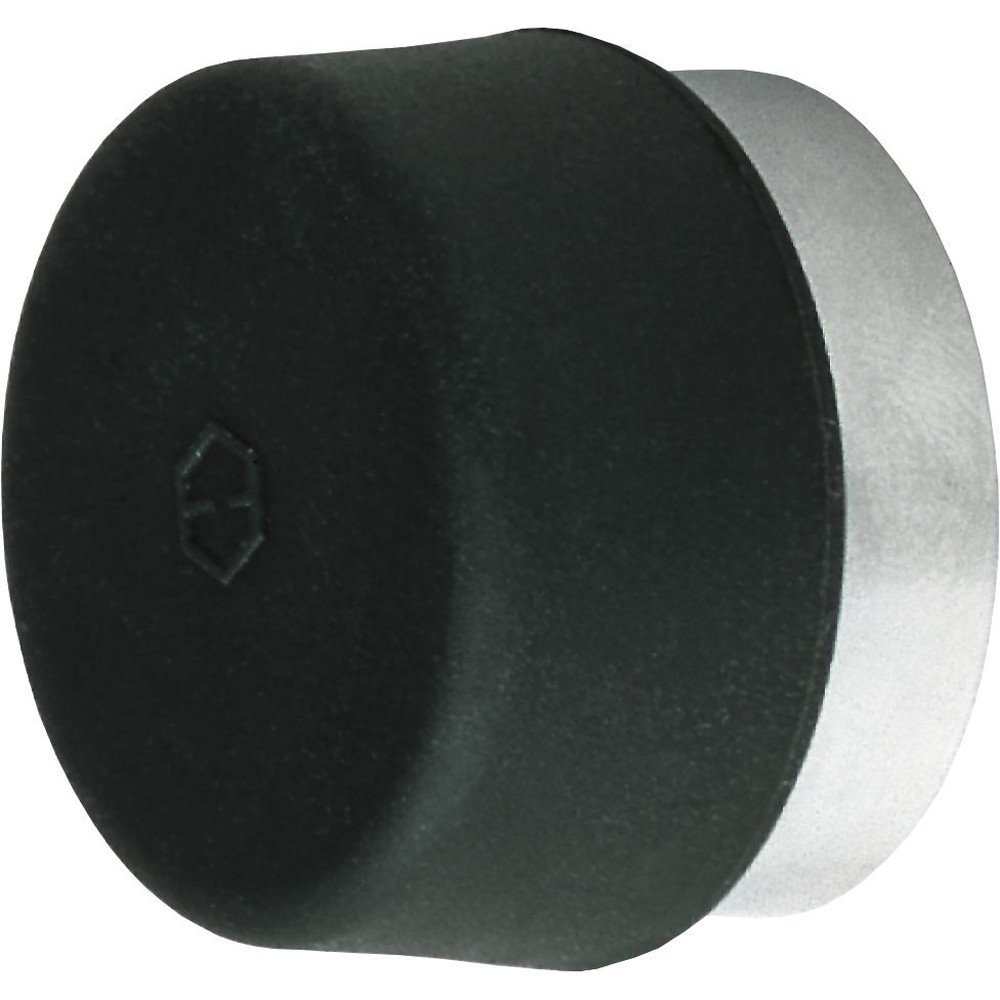 HOPPE® Wandtürstopper, mit aufgesetztem Gummipuffer, E487,Ø 32mm, edelstahl matt Produktbild img1 L