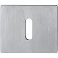 HOPPE® Schlüsselrosettenpaar E847NS,eckig,BB, 2mm,TS 35-45,F69 Produktbild