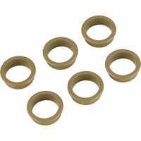Produktbild von HOPPE® - Türdrück.-Führungsring,Innen Ø 18,1mm, Kunststoff, goldfarbig unbehand