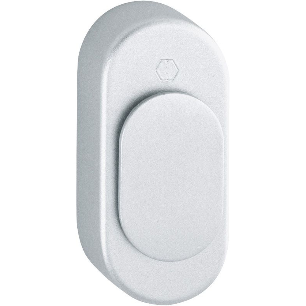 HOPPE® FT-Verdeckrosette, oval, RH16, U956V, drehbare Abdeckung, natur matt eloxiert Produktbild img1 L
