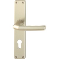 Produktbild von HOPPE® - Zimmertür-Drückergarnitur ,PZ,E72VK8 Birmingham mit Langschild, ALU, F