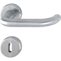 Produktbild von HOPPE® - Drückergarnitur Baden E1388Z/17KV/17KVS,BB,8,F69,TS 38-42
